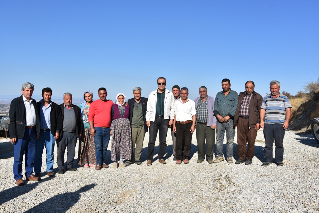Halkın Adamı Başkan Karaçoban\'a 1000 Rakımlık Çarıktekke \'de Sevgi Seli
