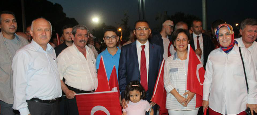 15 Temmuz Demokrasi ve Milli Birlik Günü Alaşehir’de Coşku İle Kutlandı