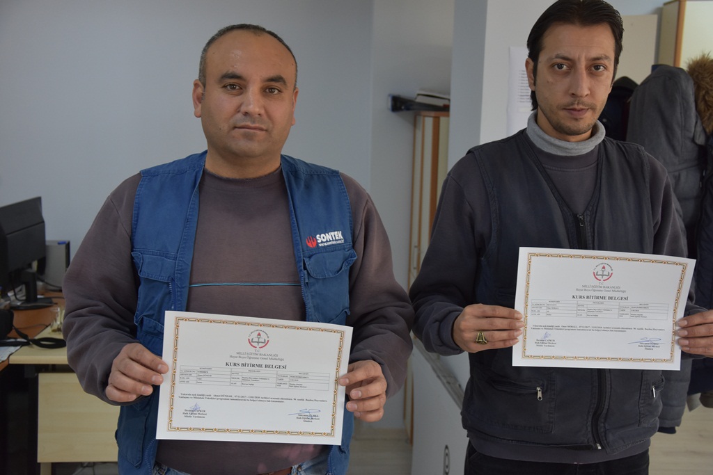Alaşehir Belediyesinde Sertifikalı Personeller