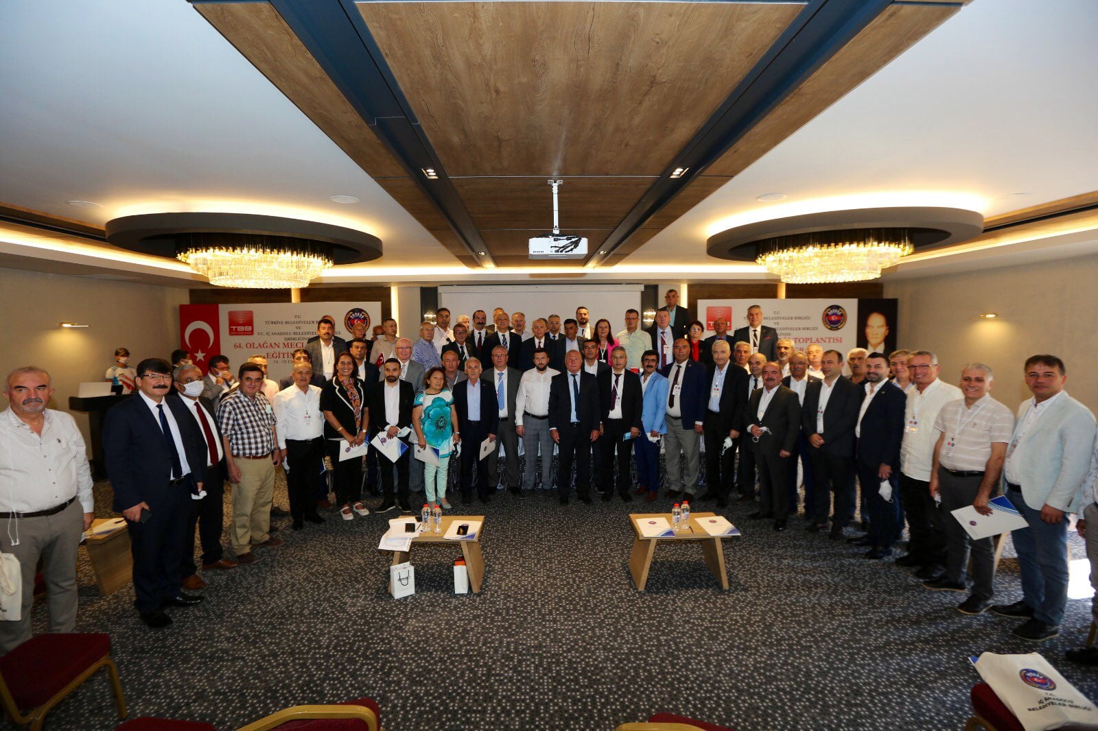 Antalya'da İç Anadolu Belediyeler Birliği'nin 64. olağan Meclis Toplantısına katıldık.
