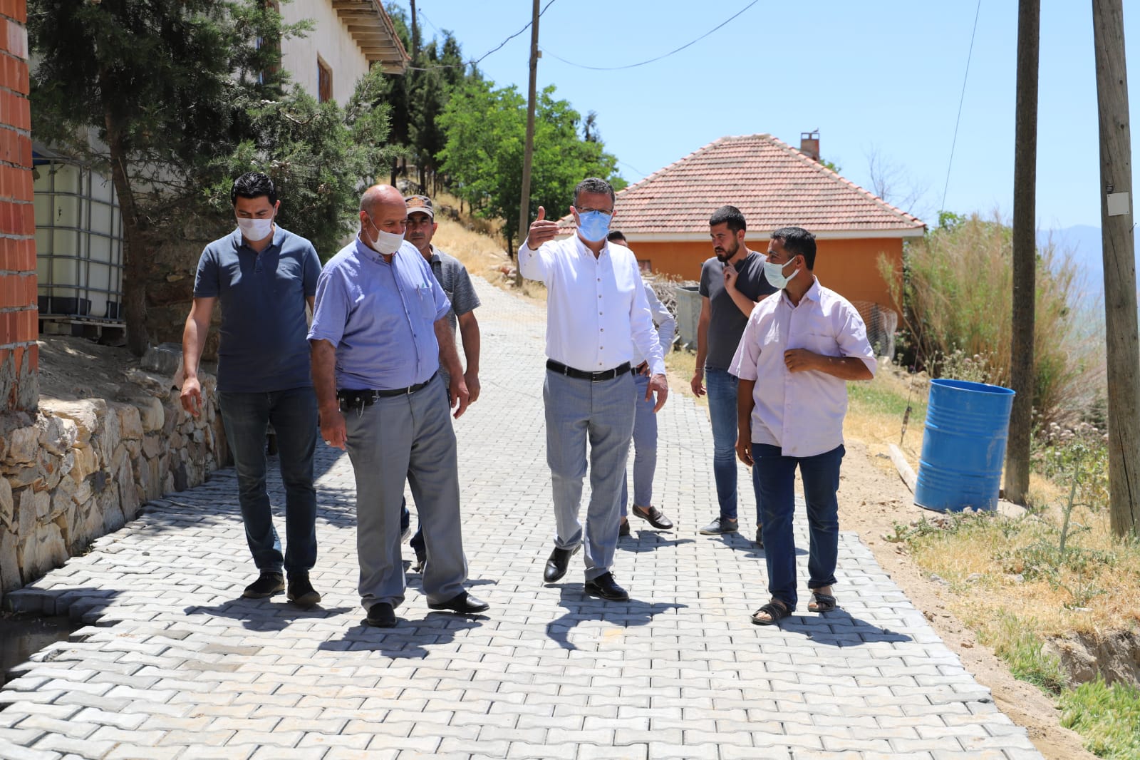 Aydoğdu Mahallemizde Kilit Parke Çalışmaları