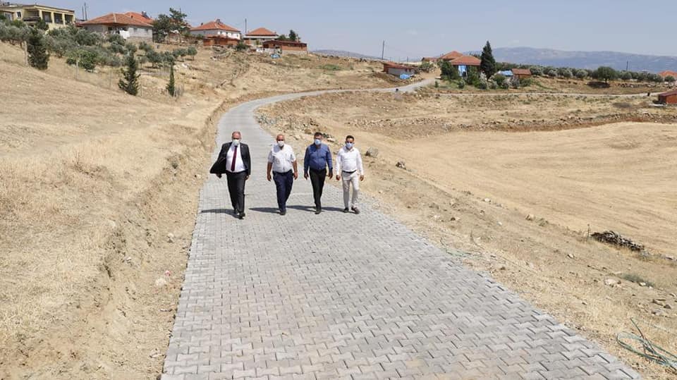 Aydoğdu Mahallemizde Kilit Parke Çalışmalarını Yerinde İnceledik