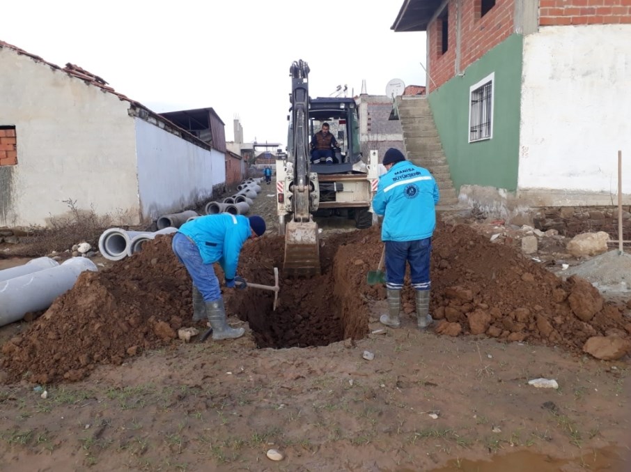 Baklacı Mahallesi’ne Yeni Kanalizasyon Hattı