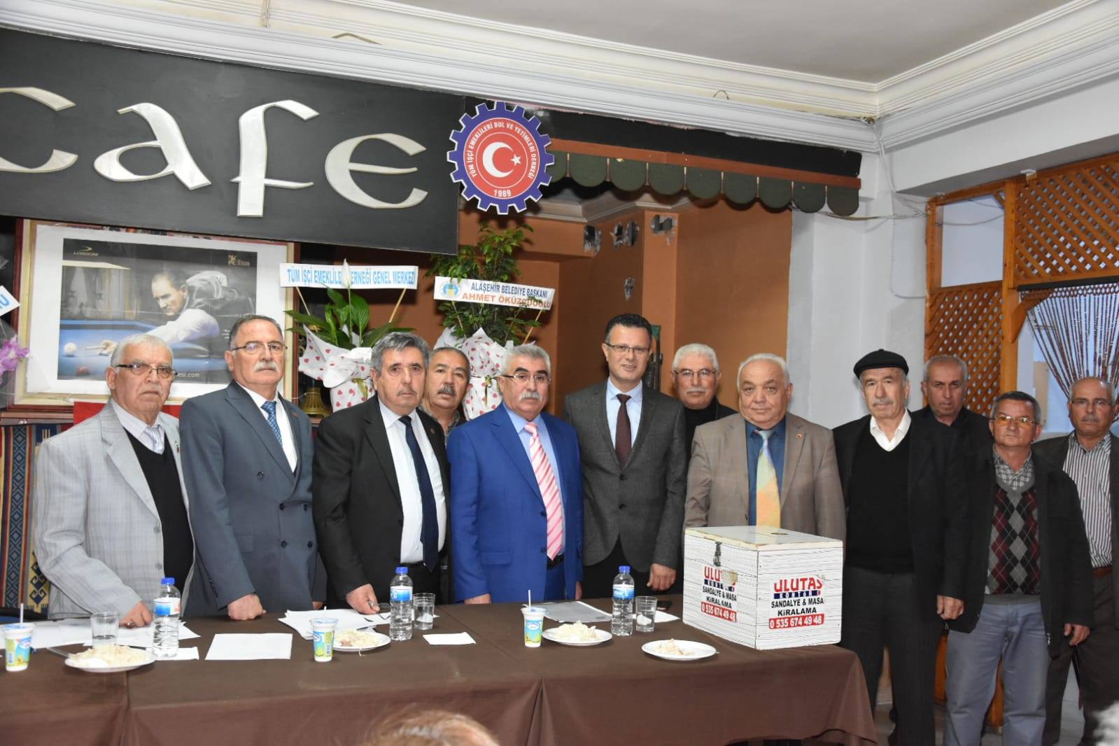 BAŞKAN ÖKÜZCÜOĞLU HÜSEYİN ÖZKAN VE YÖNETİMİNİ TEBRİK ETTİ
