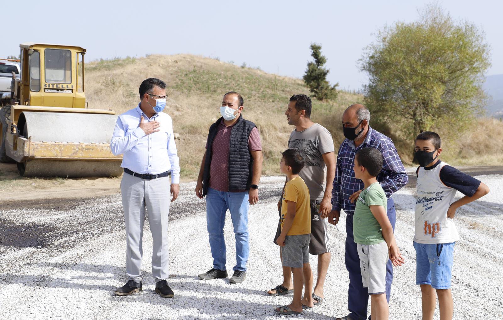 Başkan Öküzcüoğlu Sarıpınar ve Dağarlar Mahallesindeki Çalışmaları Yerinde İnceledi
