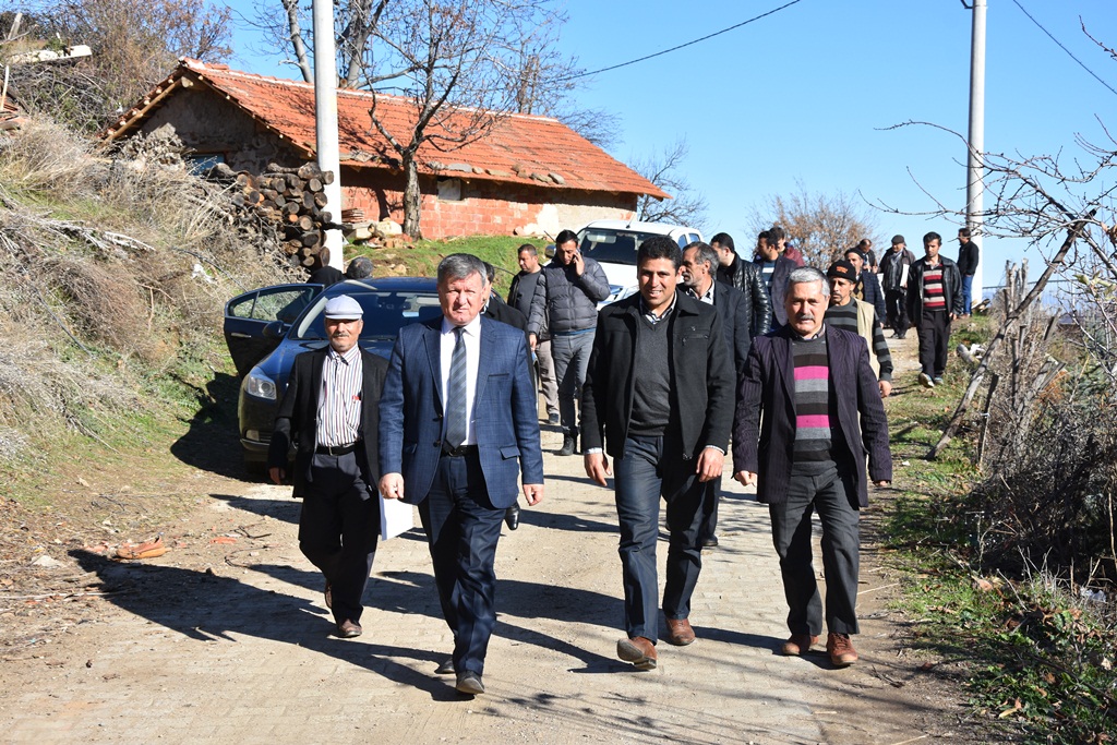 Karadağ Mahallesindeki Çalışmalar Yerinde İncelendi
