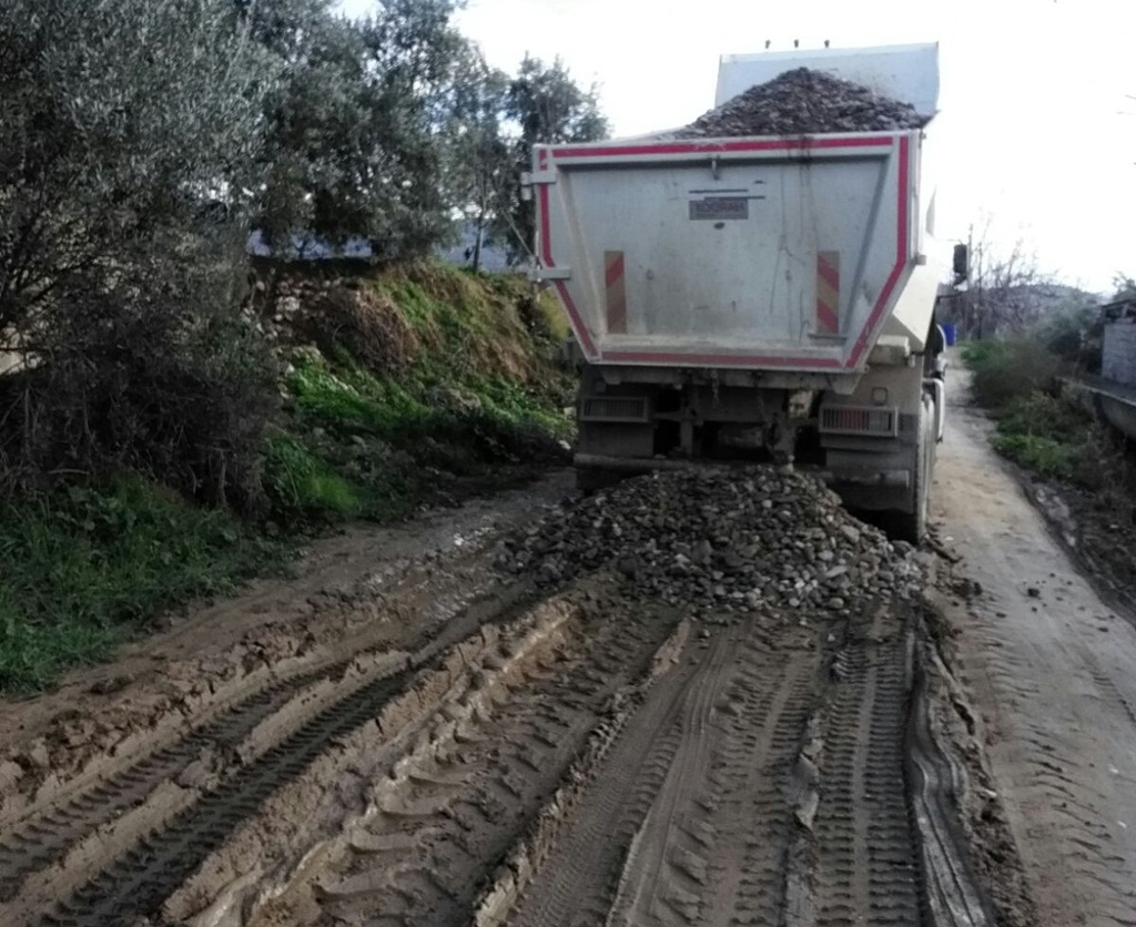 Belenyaka Mahallemizde Yol İyileştirme Çalişması