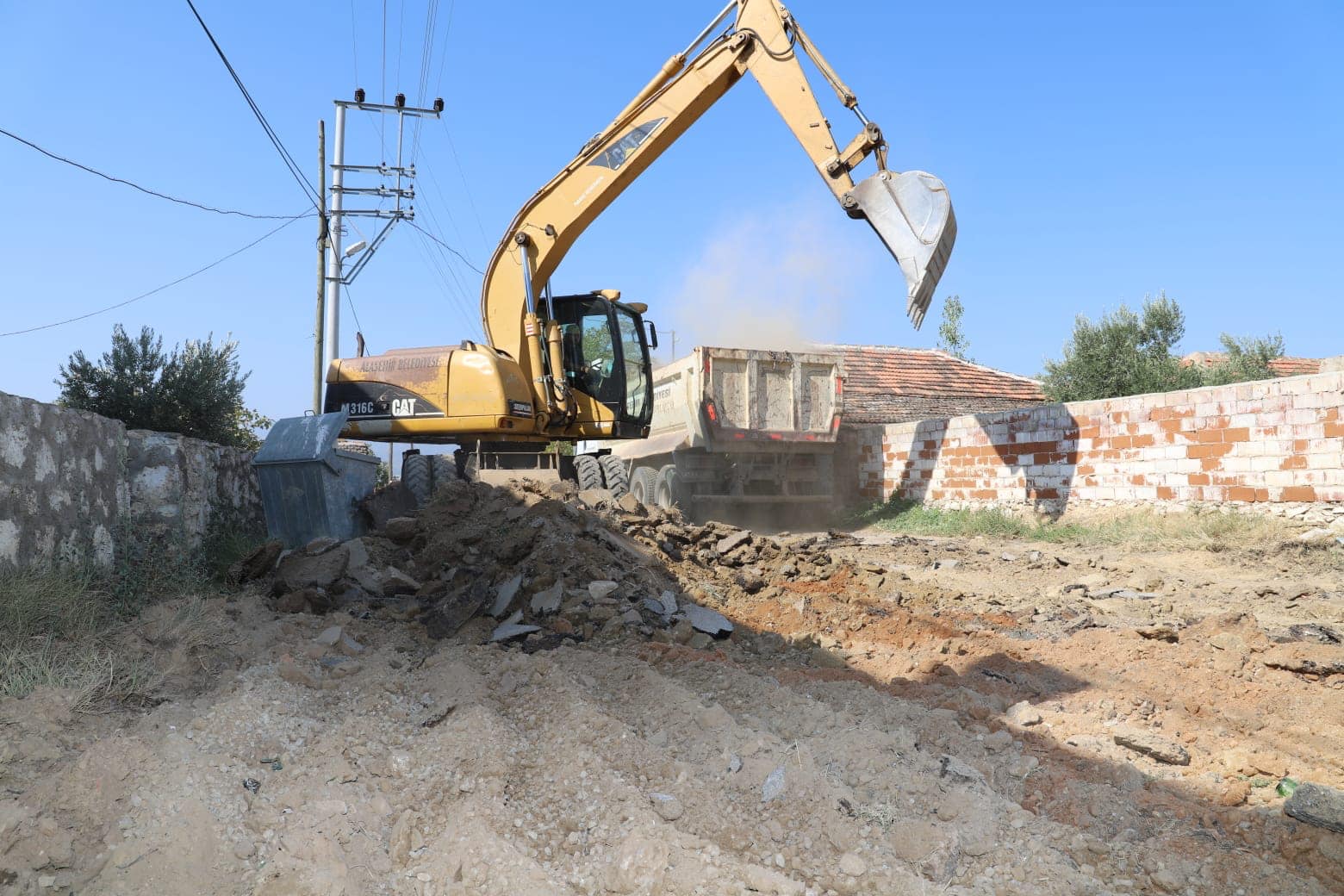Caberkamara ve Aydoğdu Mahallelerinde Çalışmalarımız Devam Ediyor