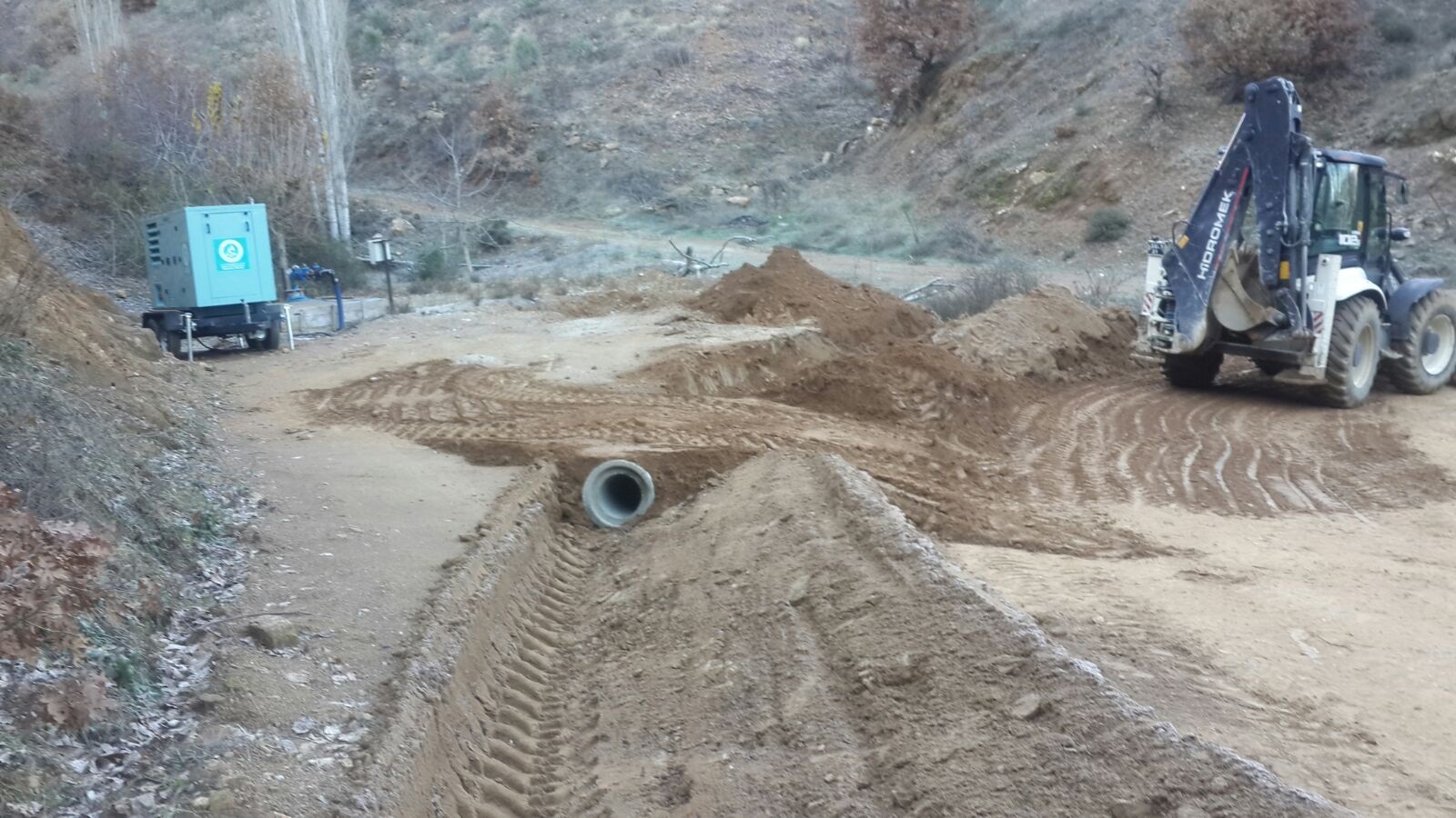 DAĞARLAR MAHALLEMİZE YAĞMUR SUYU ÖNLEMİ.