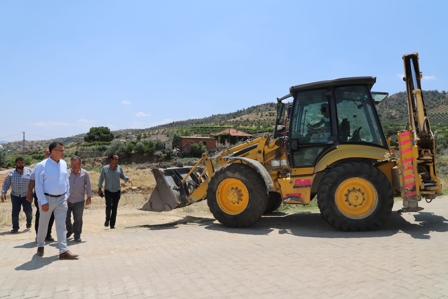 Delemenler Mahallemizdeki Köprü Çalışmalarını Yerinde İnceledik