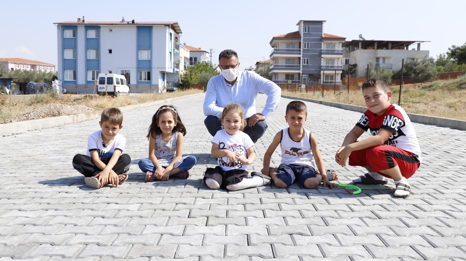 Fatih Mahallesinde Kilit Parke Çalışmaları
