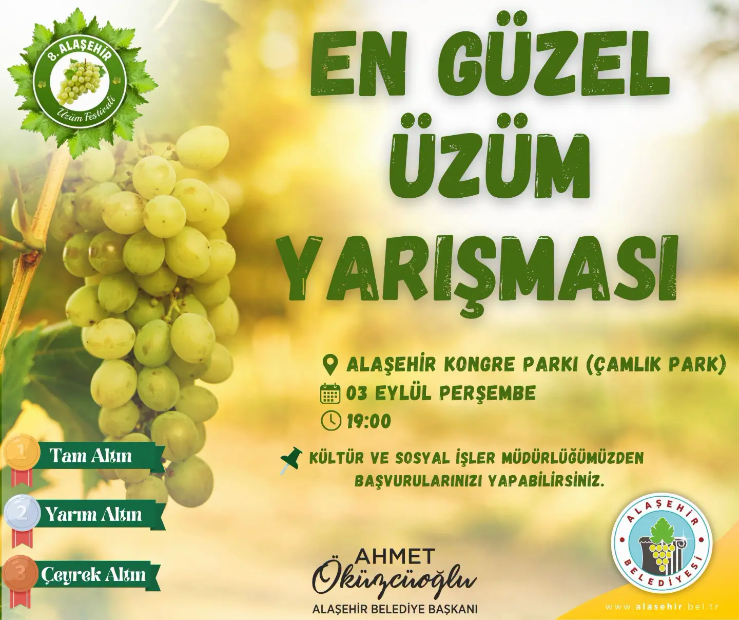 ​ GELENEKSEL EN GÜZEL ÜZÜM YARIŞMASI