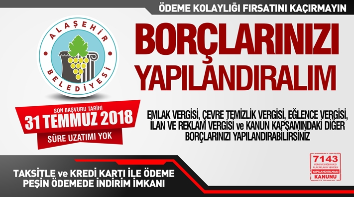 GELİN 7143 SAYILI KANUNA GÖRE BORÇLARINIZI YAPILANDIRALIM