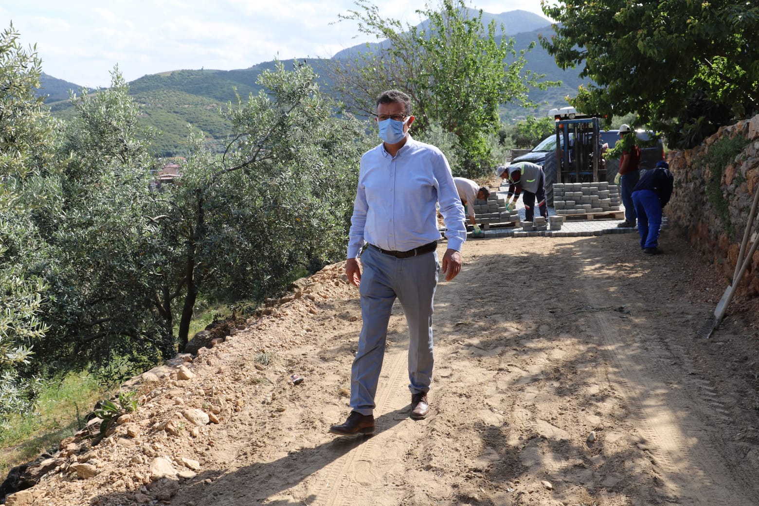 Girelli Mahallemizdeki Çalışmaları Yerinde İnceledik