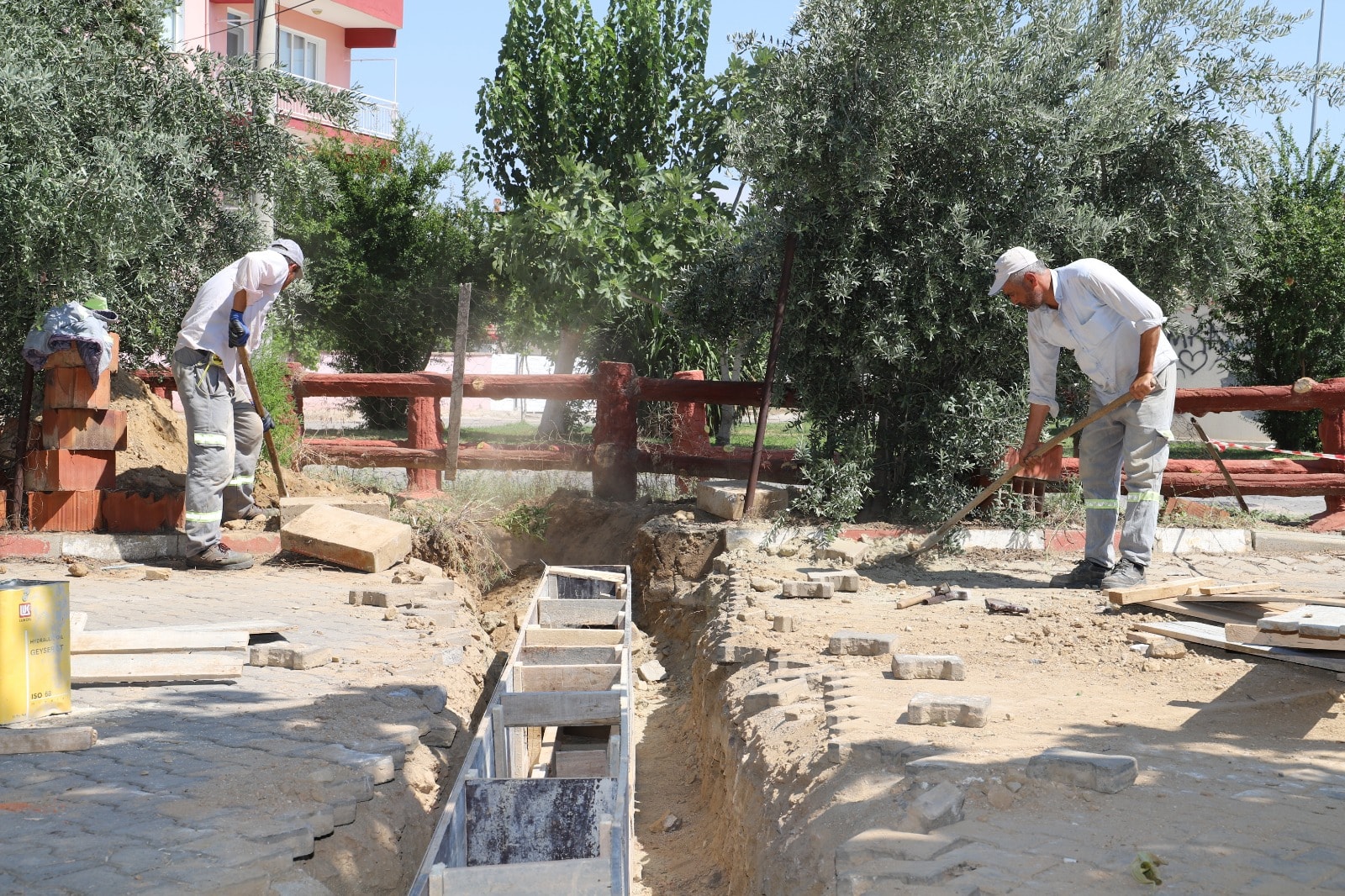 Hacıbey Mahallemizde Menfez Çalışmaları