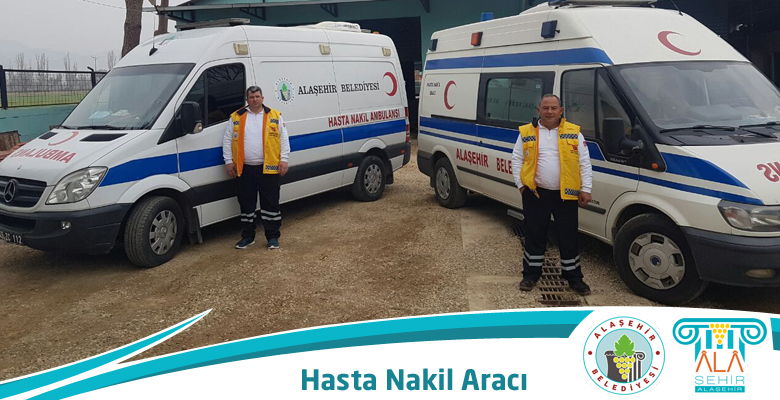 Hasta Nakil Araçlarımız Vatandaşlarımızın Hizmetinde