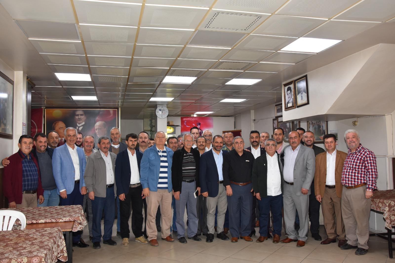 İlçe Teşkilatımızı Ziyaret Edip, İstişarelerde Bulunduk
