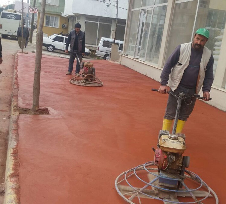 Kaldırım Çalışmaları Devam Ediyor