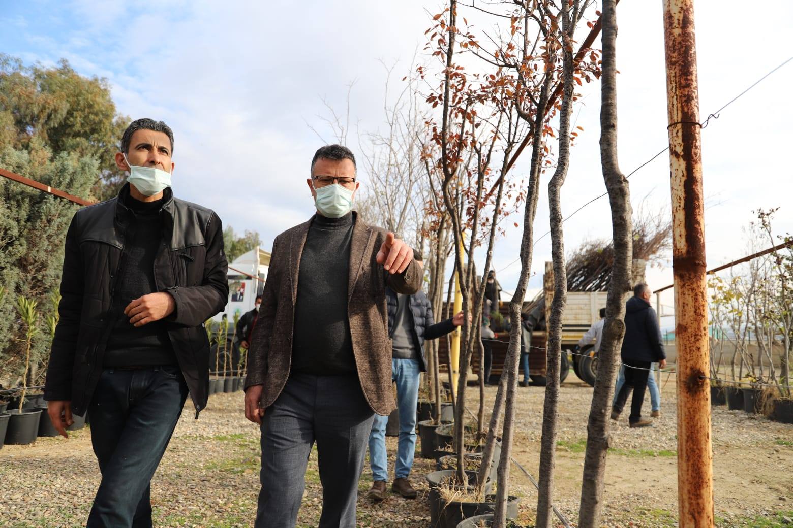 Önümüzdeki günlerde, Alaşehir'imizin farklı noktalarında toprakla buluşturacağımız ağaç ve çalı gurubu bitki türlerini seramızda inceledik