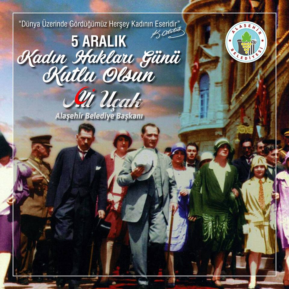 Seçme ve seçilme hakkını elde ederek daha da güçlenen kadınlarımızın, renkleri, ruhları ve hayatları solmasın. 