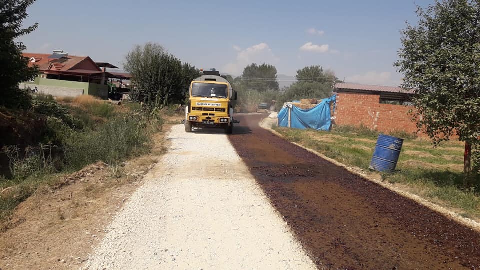 Soğuk Asfalt Çalışmalarımız Hız Kesmeden Devam Ediyor