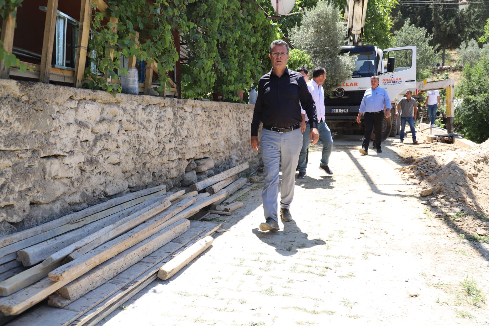 Uluderbent Mahallemizdeki Çalışmaları Yerinde İnceledik