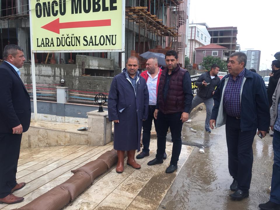 Yağmurun Yarattığı Sorunlara Çözüm Üretiliyor