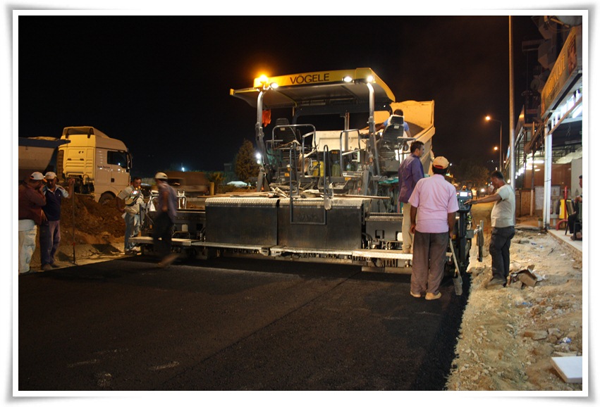  Alaşehir Belediyesi, Asfalt Çalışmasında Ezber Bozdu