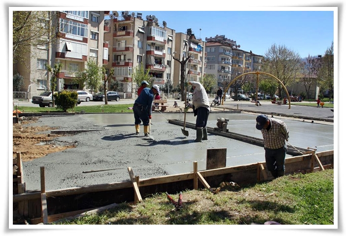 Su Basamağı Betonlama Çalışması Tamamlandı