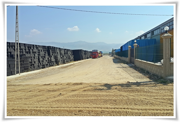Sanayi Sitesinde Asfalt Çalışmaları