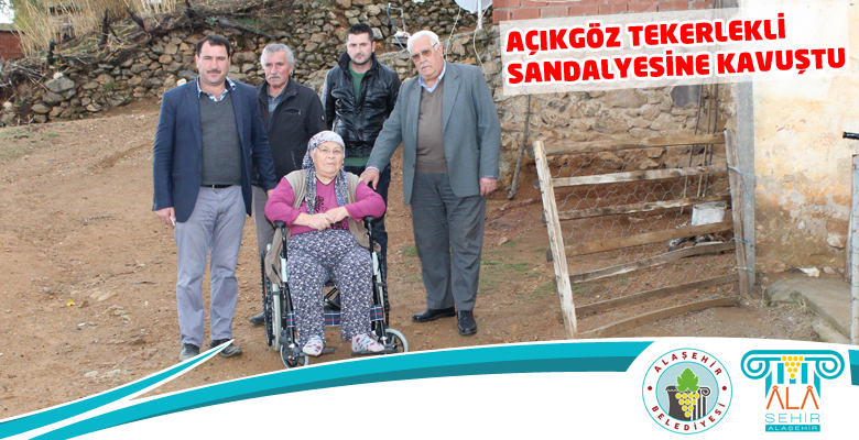 Açıkgöz Tekerlekli Sandalyesine Kavuştu