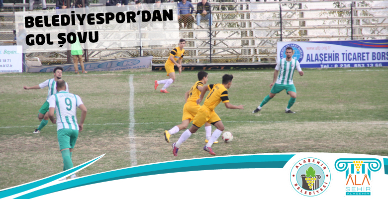 Belediyespor'dan Gol Şovu