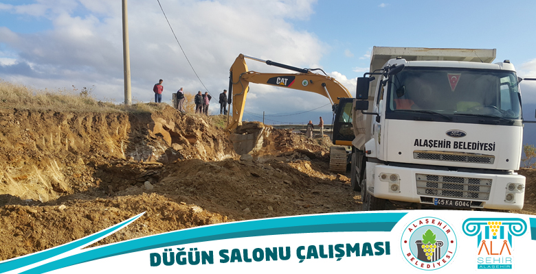 Düğün Salonu Çalışmalarına Başlandı