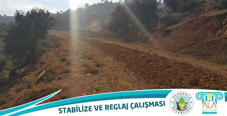 Fen İşleri Müdürlüğünden Stabilize ve Reglaj