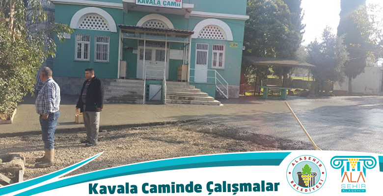 Kavala Caminde Çalışmalar Devam Ediyor