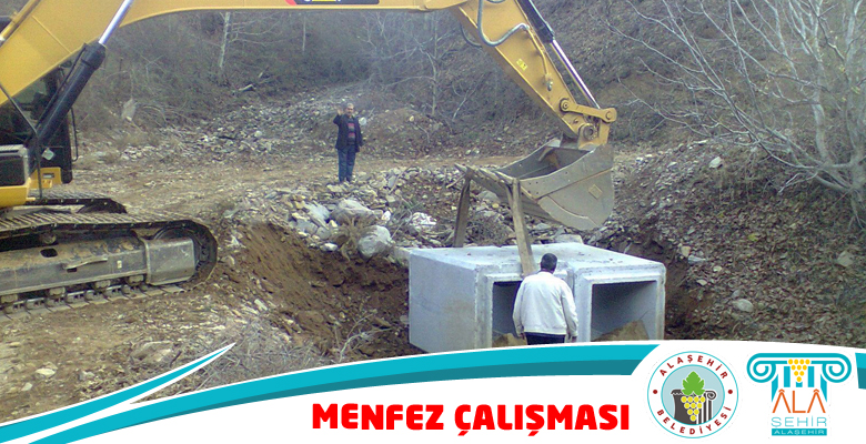 Karadağ da Menfez Çalışması