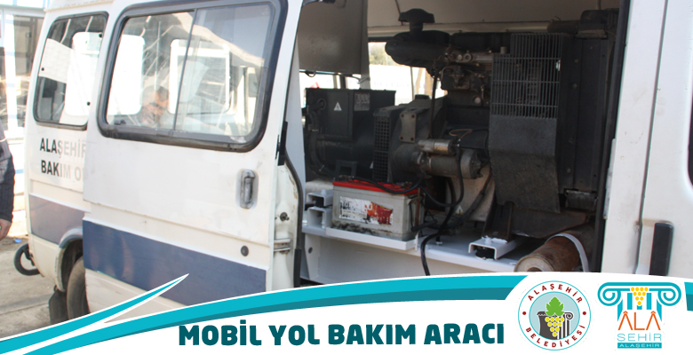 Mobil Yol Bakım Aracı