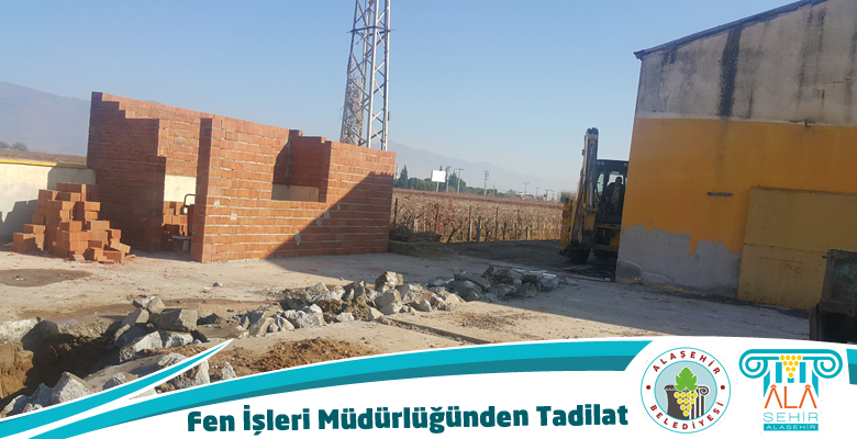 Fen İşleri Müdürlüğünden Tadilat