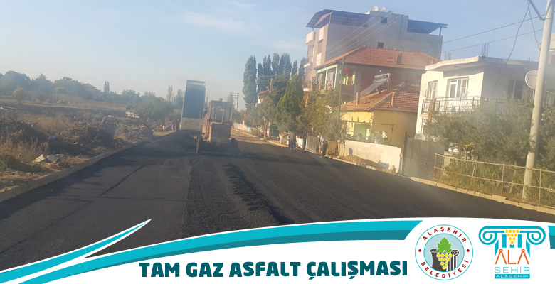 Tam Gaz Asfalt Çalışması