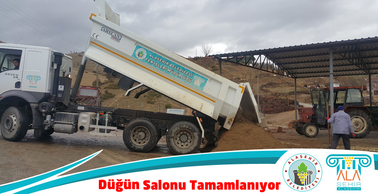 Düğün Salonu Tamamlanıyor