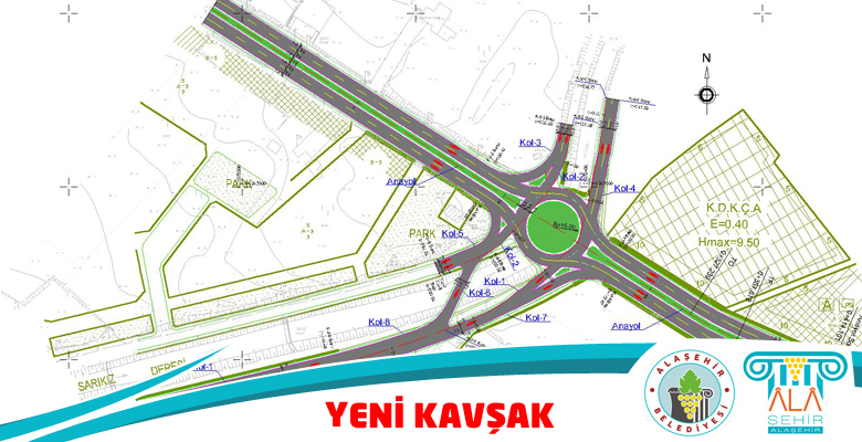 Alaşehir'e Yeni Kavşak