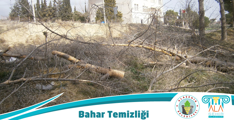 PARK VE BAHÇELERDEN BAHAR HAZIRLIĞI KEMALİYEDEN BAŞLADI