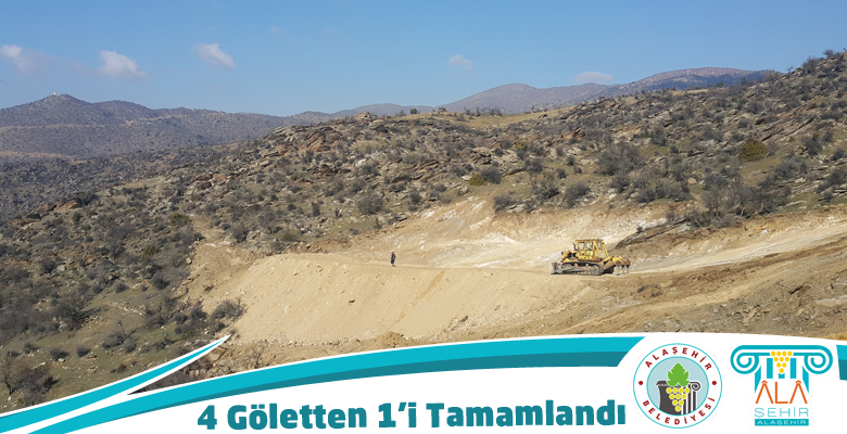 4 Göletten 1'i Tamamlandı