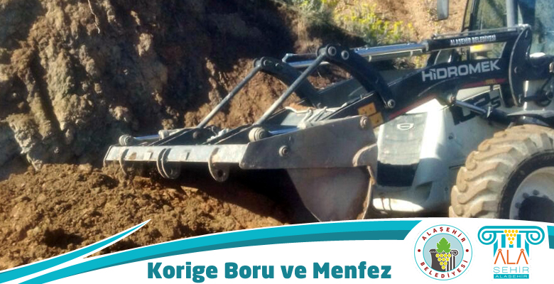 HORZUMEMBELLİ’YE KORİGE BORU VE MENFEZ