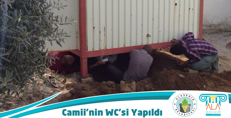 ÇAĞLAYAN MAHALLE CAMİİNİN WC SİNİ YAPTI