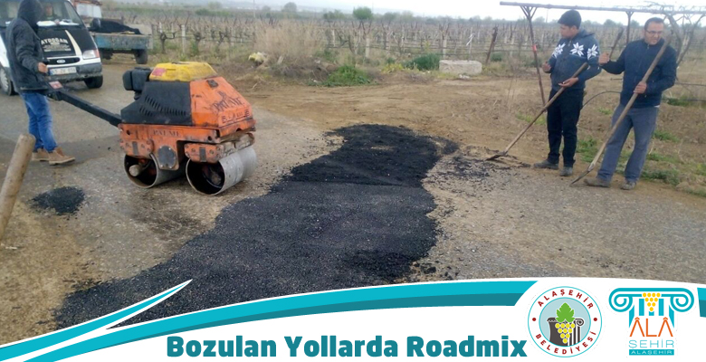 15 KİLOMETRELİK BOZULAN ALANLARDA ROADMİX