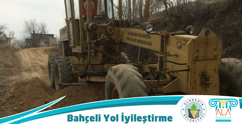 BAHÇELİ MAHALLESİNDE YOL İYİLEŞTİRME