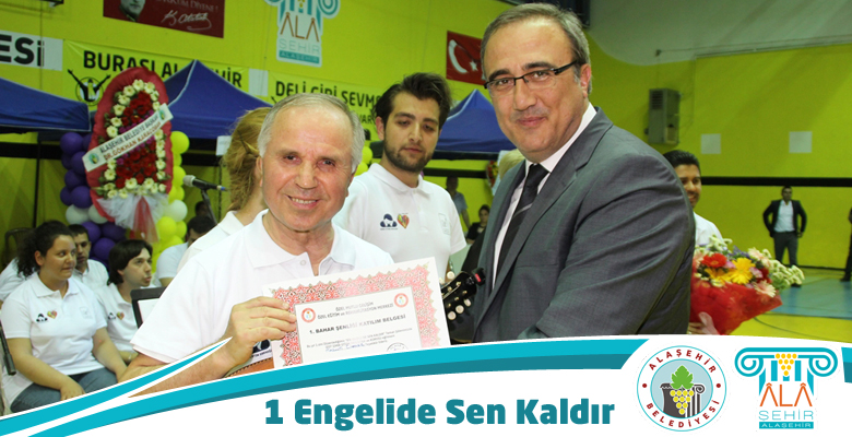 1 ENGELİDE SEN KALDIR