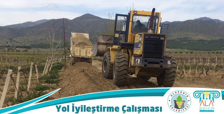 IŞIKLAR MAHALLESİNDE MEZAR YOLUNU İYİLEŞTİRDİ