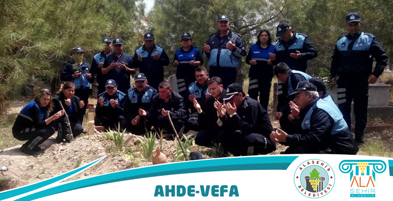 ALAŞEHİR ZABITASININ AHDE VEFA ZİYARETİ